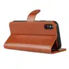 Soft TPU Lining Bumper Luxury Hand Bag Mobile Leather Wallet for iPhone XR 6.1 inch