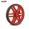 plastic wheel 12 Inch pu foam rubber lawn mower racing wheels generators electric high pressure cleaner washer