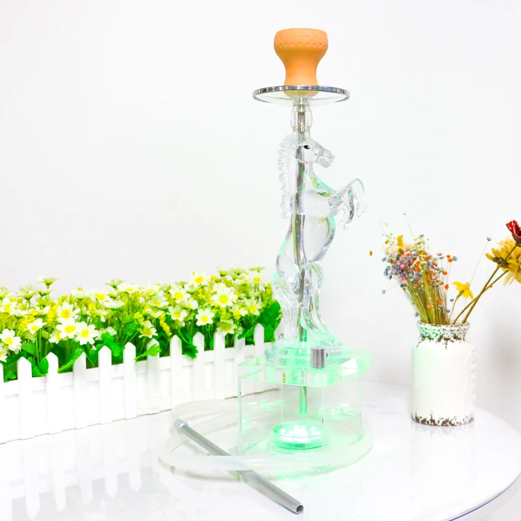 

wholesale light New design aluminum Horse hookah shisha, Mixed