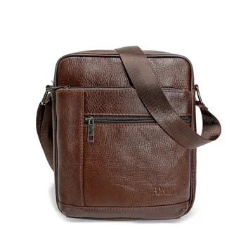 High Quality Men Genuine Leather Sling Bag - Buy Men Leather Sling Bags ...
