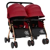 Lightweight Double Stroller With Car Seat Girl Buggy Newborn And Toddler Twin Stroller Sale