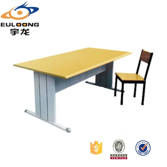 High Quality Cheap Second Hand Library Table And Chair Wholesale