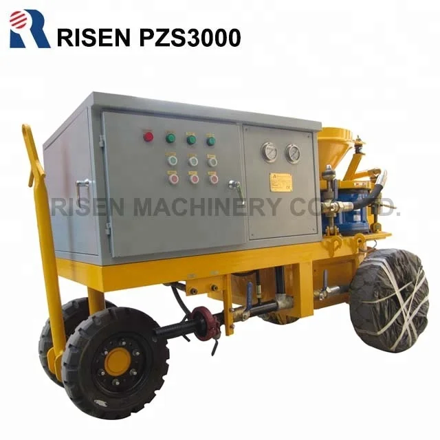 
CE safety standard, wet mix Shotcrete Machine - wet mix shotcreting machine for tunnel 