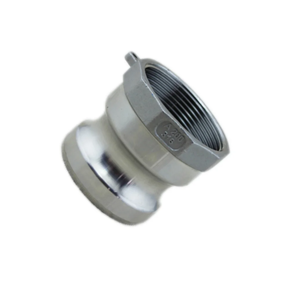 

Stainless steel camlock fittings plumbing materials 1"camlock coupling type A, Sliver