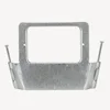 Australian Standard Construction Hardware Metal Vertical Mount With Nails Wall Switch Outlet Electrical Behind Plaster Bracket