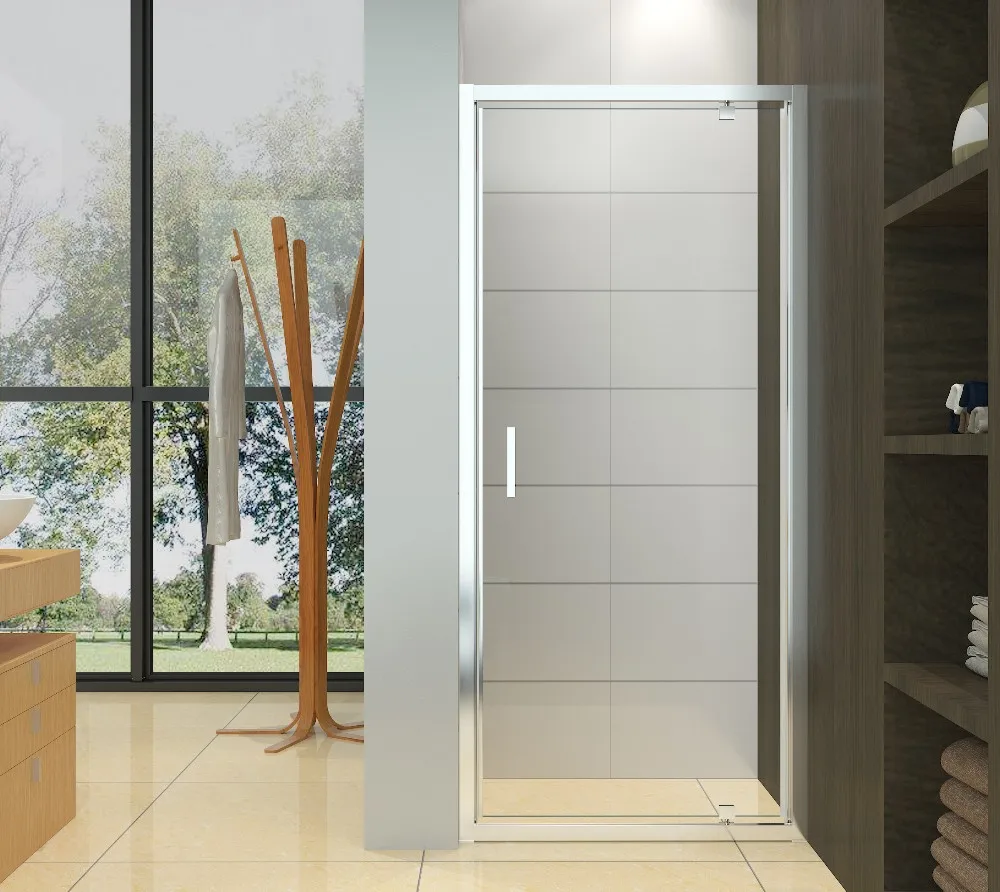 joyee 2018 简单的淋浴房门滑动玻璃淋浴门