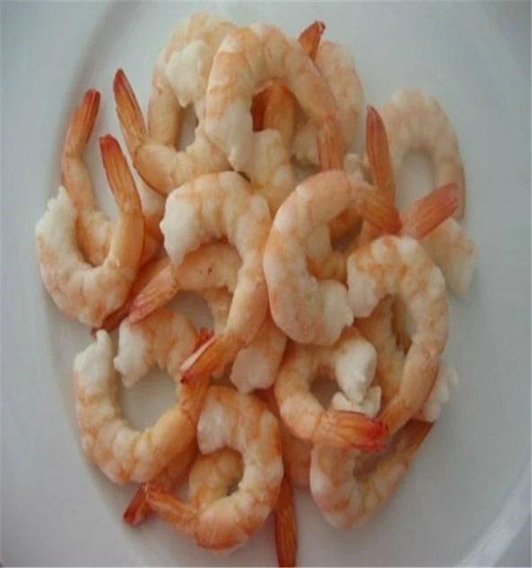 
Cleaned frozen peeled shrimp 
