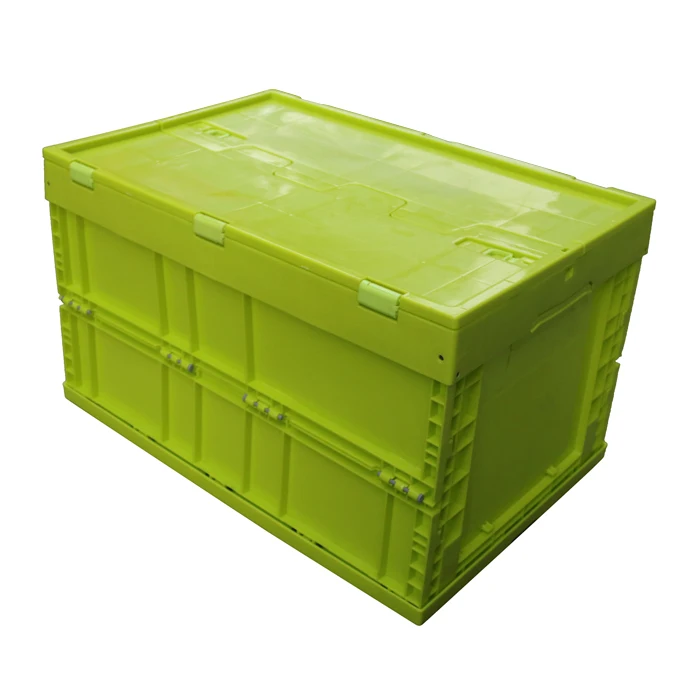 Qs Pp Box Collapsible Moving Crate Stackable Storage Container Foldable