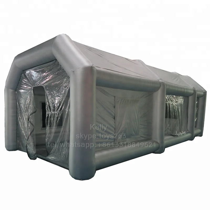 

free shipping hot sale inflatable spray booth with filter system, giant inflatable paint booth for car maintaining, Same like picture