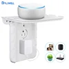Universal Mobile Phone Tablet Smart Speaker Mount Holder Folding Wall Outlet Shelf for Google Home for Security Camera
