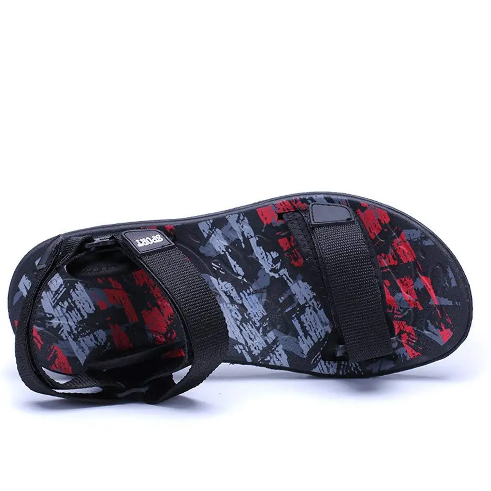 MSMIRROR Fashion Cool Men Beach Sandals Summer Men Breathable Casual Beach Sandalias