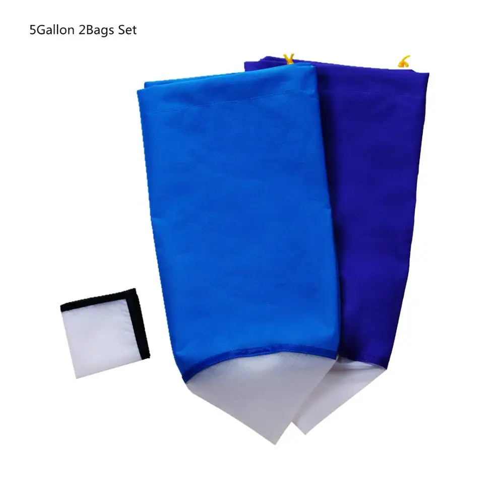 
5-Gallon 2 Bags Herbal Ice Extractor Kit With Pressing Screen 