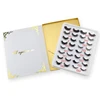 Fashion design 16 pair lashes packaging private label custom magnetic eyelash book