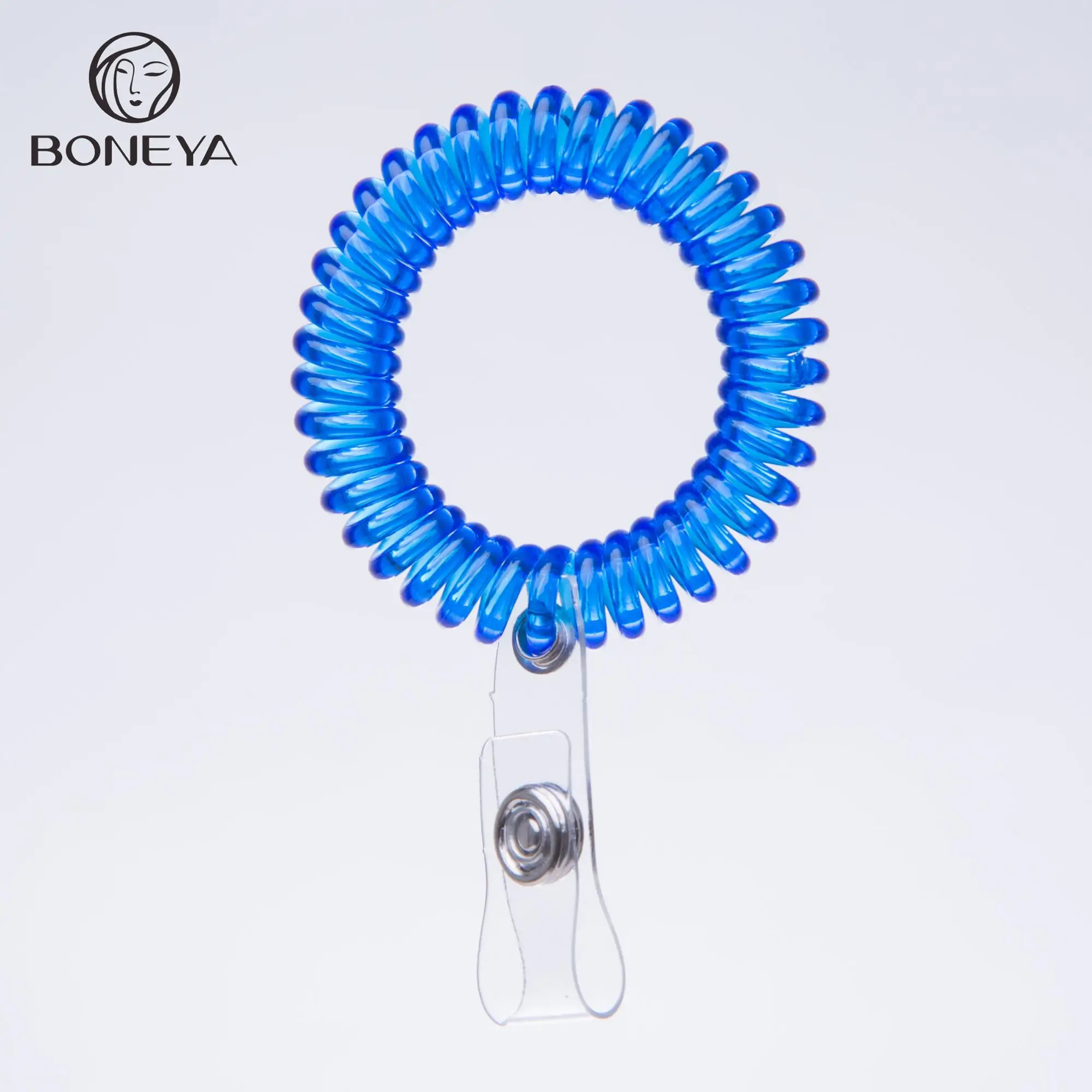 Transparent Clear Rubber Wrist Coil Key Ring Buy Coil Key Ring,Wrist