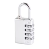 YH1267 4 Digital Combination Padlock with Master Key