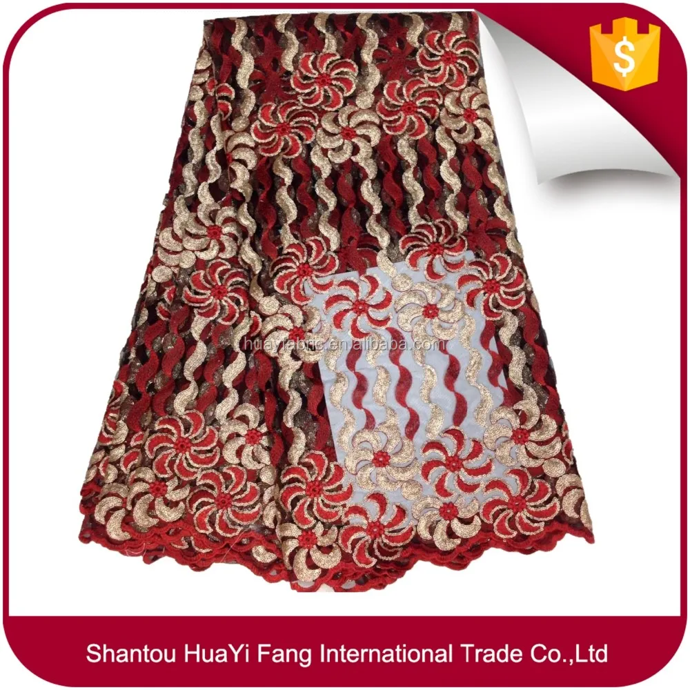 

2016 tulle lace fabric wholesale price for bridal gown, Many color