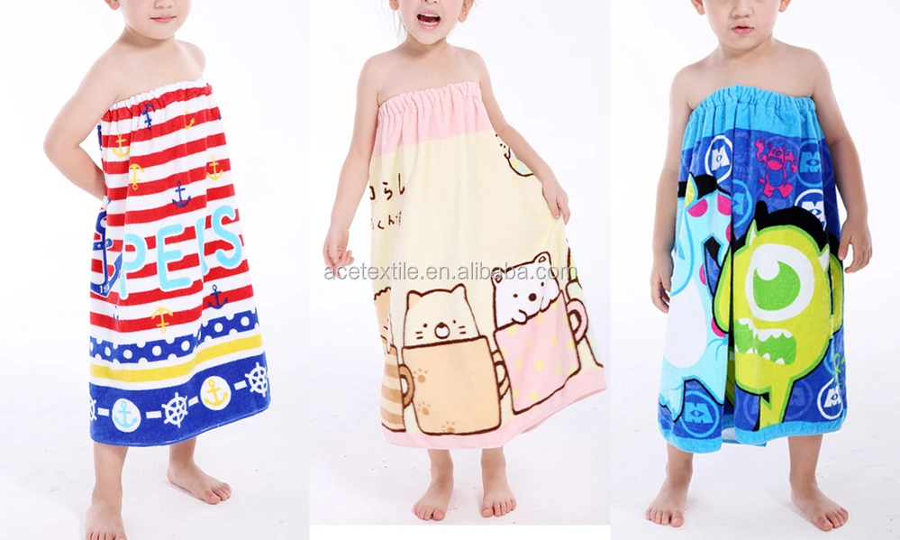 towelling dress kids