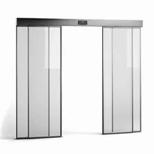 voordeur ontwerp automatische schuifdeuren te openen