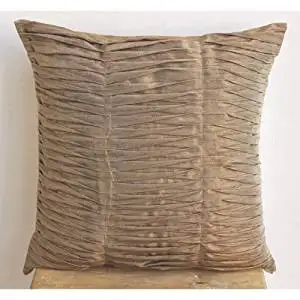 Buy Luxury Dark Brown Euro Pillow Shams 26 Quot X26 Quot Euro Pillow Covers Solid Color Beaded Cord Euro Shams Velvet Euro Pillow Shams Solid Contemporary Euro Shams Dark Chocolate Shimmer In Cheap Price