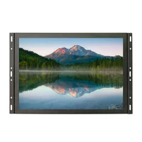 

Metal Case Full HD 10 inch Industrial Panel LCD Monitor Touchscreen with HDMI VGA BNC USB AV