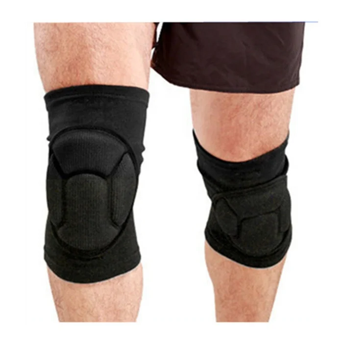 

Sports Protective Knee Guard Skate Fitness Gym Knee Sleeve Pad, Black;blue