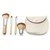 4pcs New Development Bamboo Brush Vegan Makeup Brushes with Private Label