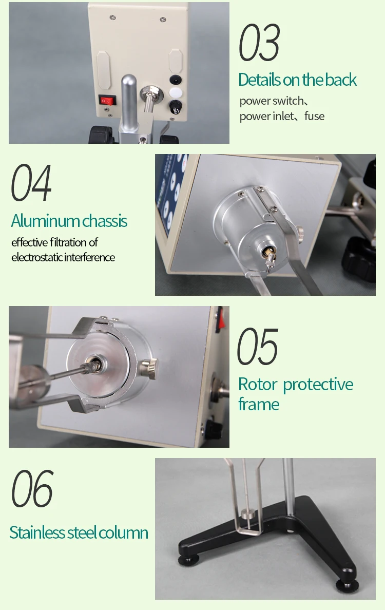 Economical Viscosity Meter Manual Rotational Digit