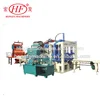 Hydraulic Interlocking efficiency automatic cement brick making machine Large Scale QT4-15C brick production line processing