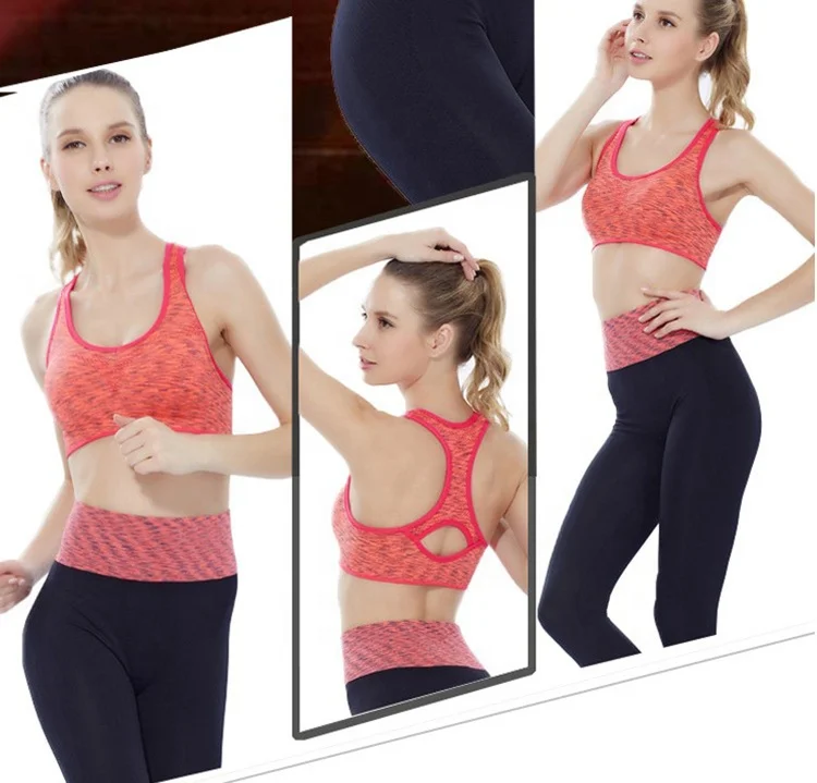 

Wholesale Ladies Sports Gym Wear Set Workout Fitness Women Yoga Suit