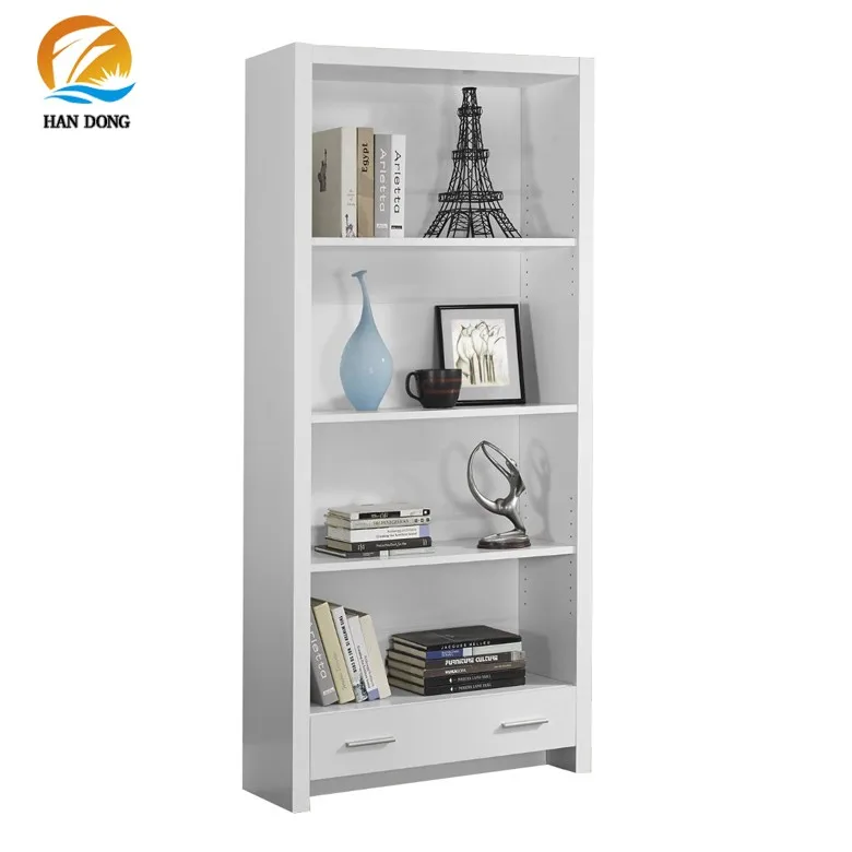 Hot Sale Book Display Shelf Home Furniture Wholesale Easy Assembly