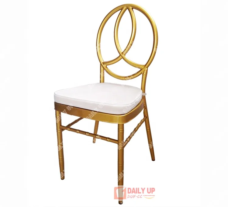 Upholstered Restaurant Phoenix Chair with Pillows General Chair with Cushions Hotel Stackable Tiffany Chair