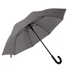 High quality 27 inch *8k windproof fiberglass straight umbrella auto open
