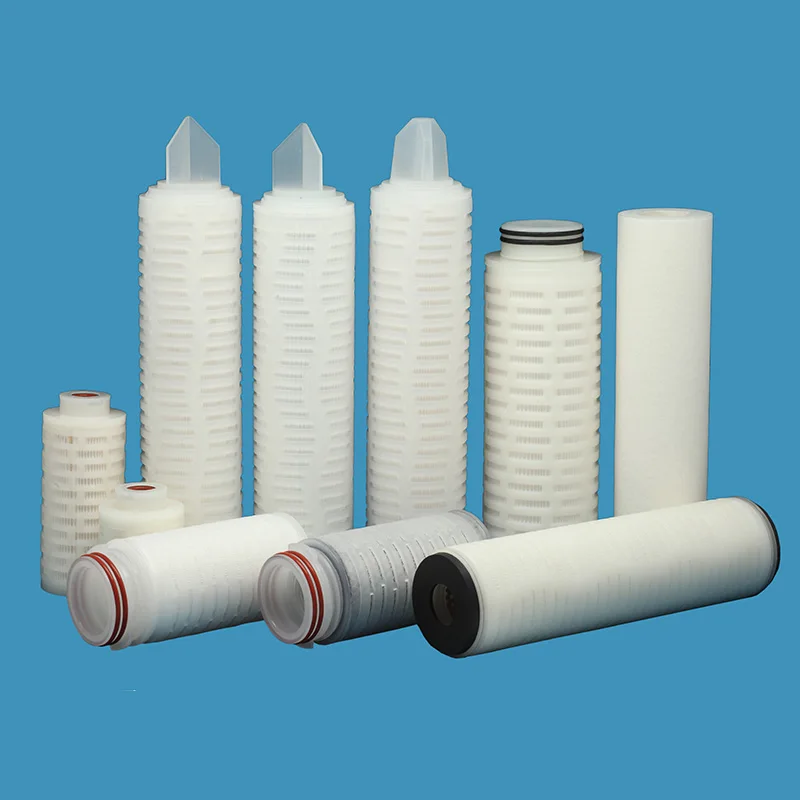 
Wholesaler 0.1um pp pleated filter cartridge for fine chemicals plating solutions ink 