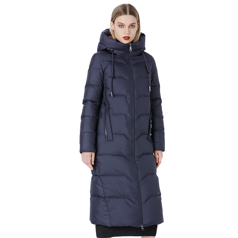 

MIEGOFCE Add Long Cotton-padded Clothes Woman Happy and Unrestrained Large size ladies' thick overcoat parka