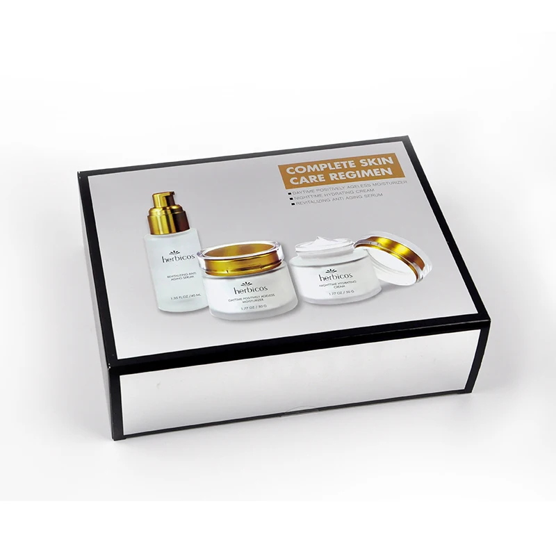 

Anti Aging Skin Care Set Private Label Day Cream and Night Cream and Serum Beauty Moisture