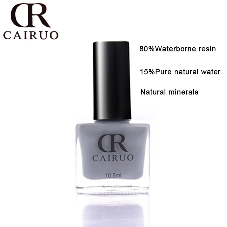 

Factory outlet certified water baise clear nail polish custom nail polish with logo, 36 colors