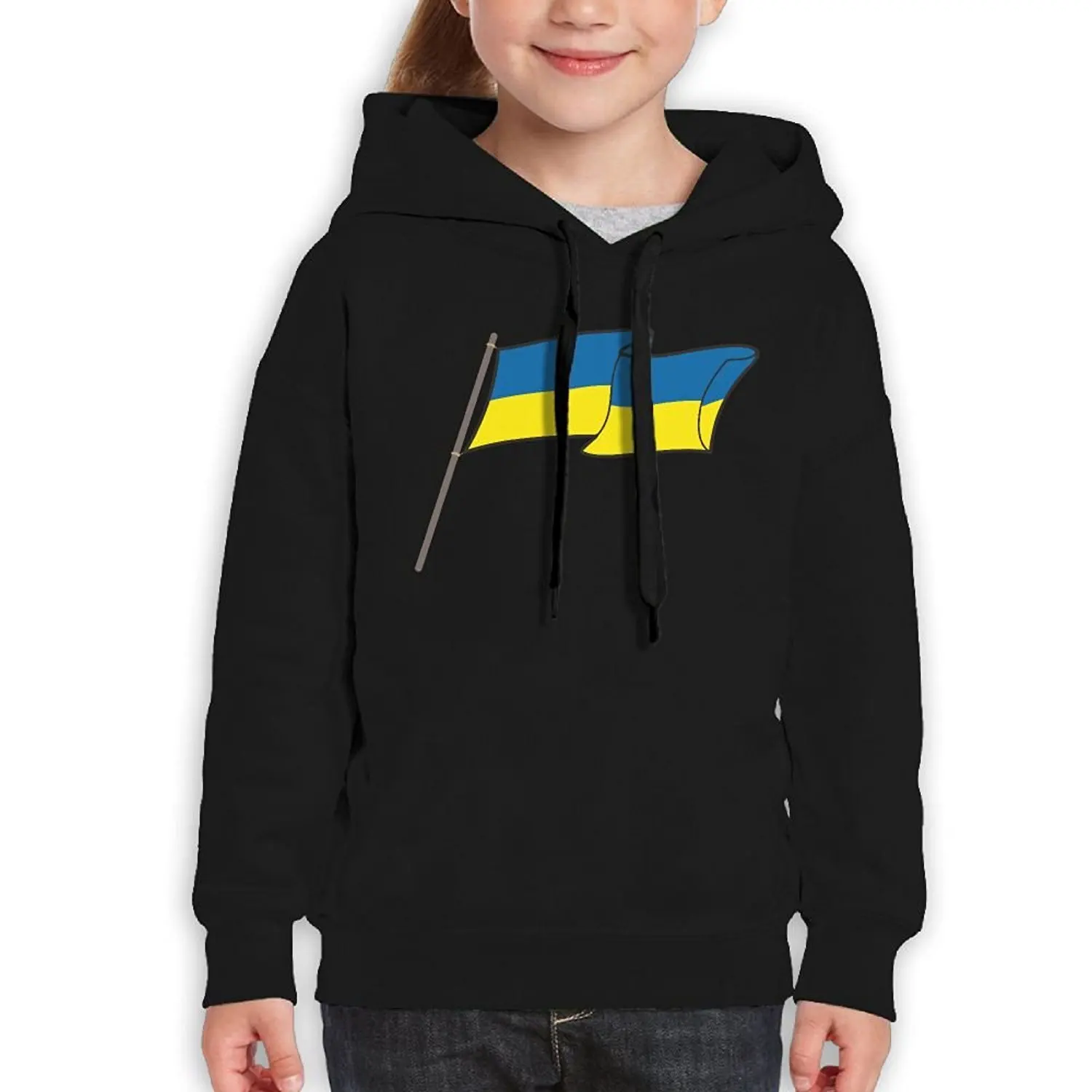 DTMN7 Aries Blue Cool Printed Long Sleeve Sweatshirt For Teen Girl Spring Autumn Winter