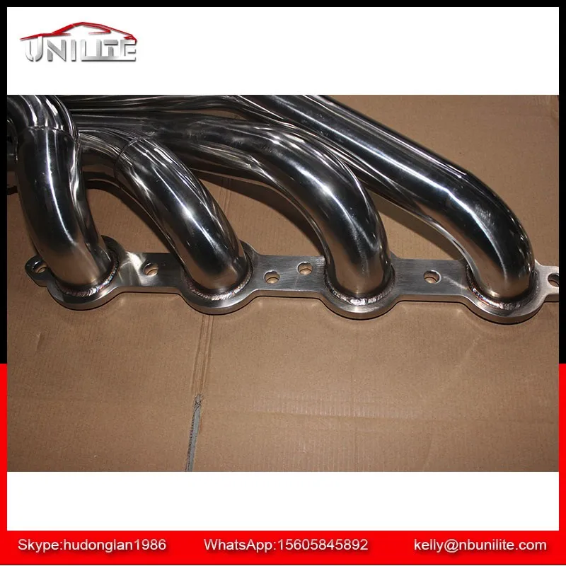 Stainless Steel Exhaust Pipe Manifold Headers For 9714 Chevy Small