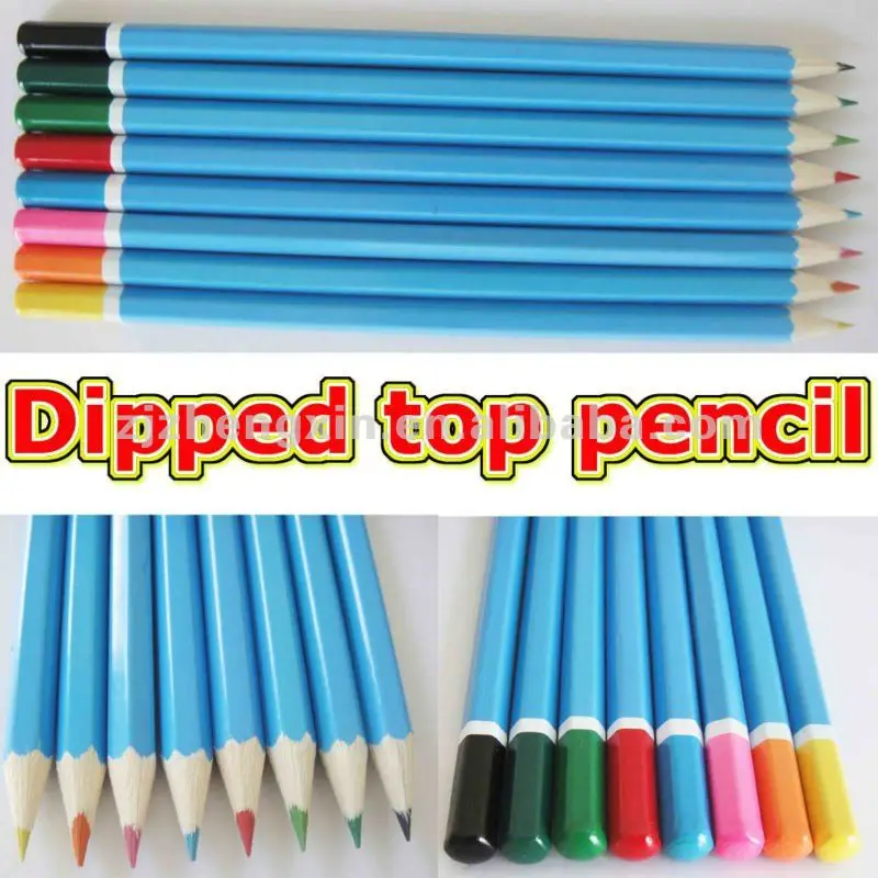 Dipped top pencil