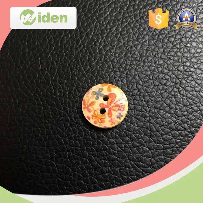 Colorful Wooden Button Craft for Children