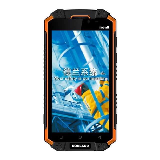 

Dorland iron8 Dual Sim Card Auto Focus Gps Navigation Other industrial intrinsically safe phones, Black