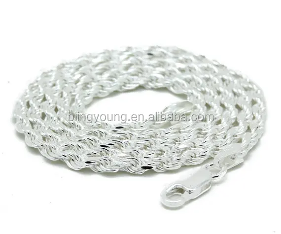 

Trend Model Medium Thickness Rope Male 925 sterling Silver Chain