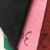 Needle punched non woven machine made royal blue /white carpet for wedding