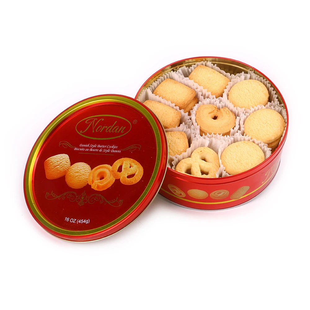 Biskuit Jenis Produk dan Pencernaan Biskuit Supplier Bahasa Swedia Butter Cookies Tin