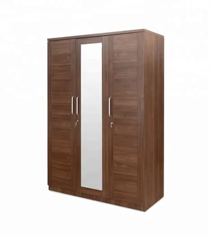 Ms 3 Doors Wardrobe Wooden Almirah Designs With Mirror Buy Wooden Almirah Designs Photos Venta De Muebles Wooden Wardrobe With Mirror Product On