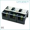 TC-1503 Barrier screwterminal block 150A 600V 3P 60mm2 feed through panel mounted connector