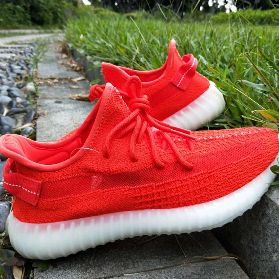 

Kanye West Yezzys Red October 350 V2 Cool Casual Mesh Sport Yezze Shoes For Men Chaussure De Ville Fashion Sneakers US5-US13, N/a