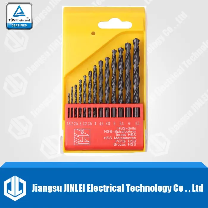 Mini exploration 10 Forets DIN 338 HSS acier tin 1,6mm