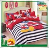 Luxury wholesale super soft funny 100% cotton microfiber 3d mickey minnie mouse comforter bedding set for kids/baby