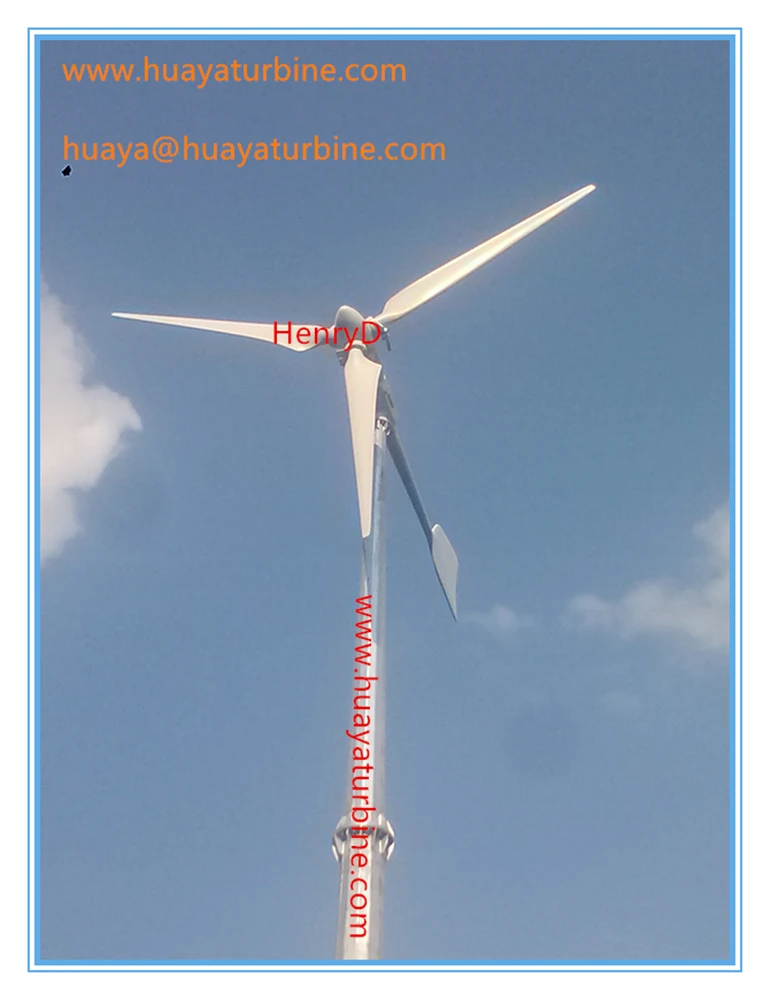 5kw pitch controlled wind turbine in US